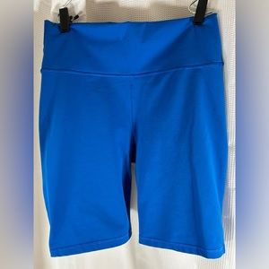 Powerhold made by Fabletics , biker shorts blue